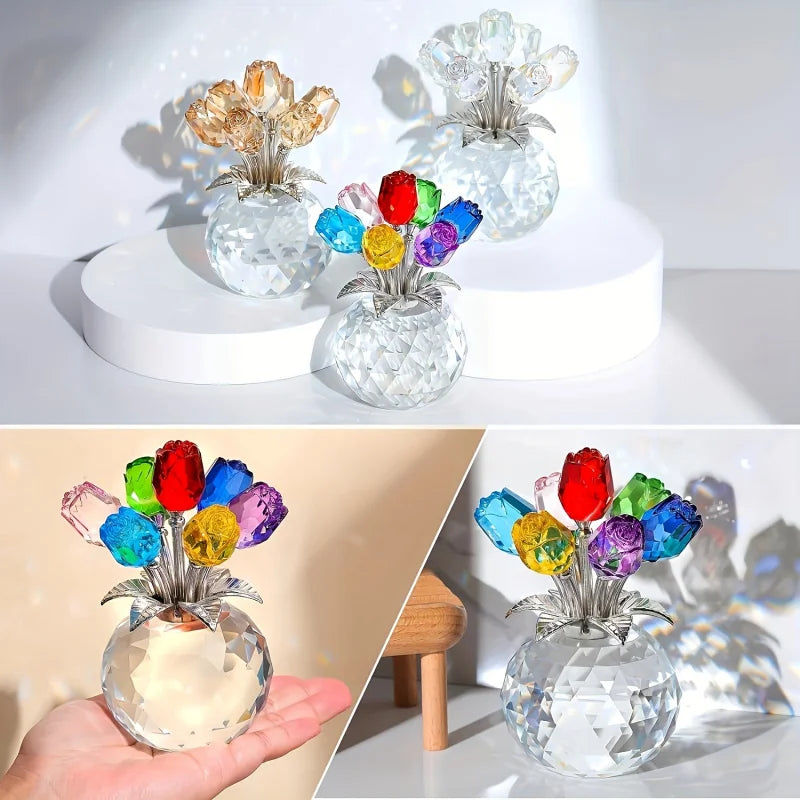 Eternal Crystal Rose Bouquet