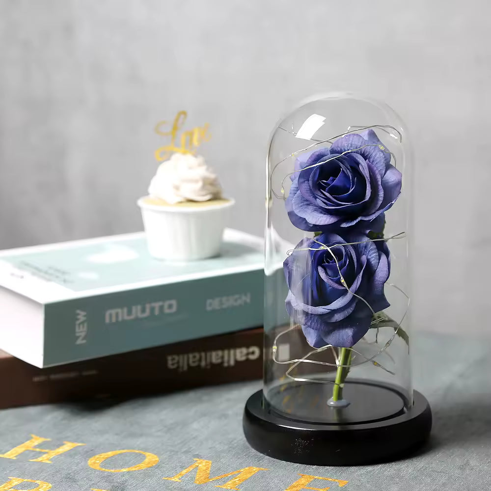Enchanted Rose Light Gift