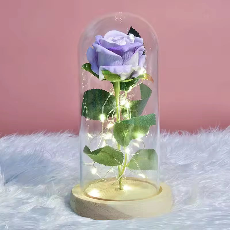 Enchanted Rose Light Gift