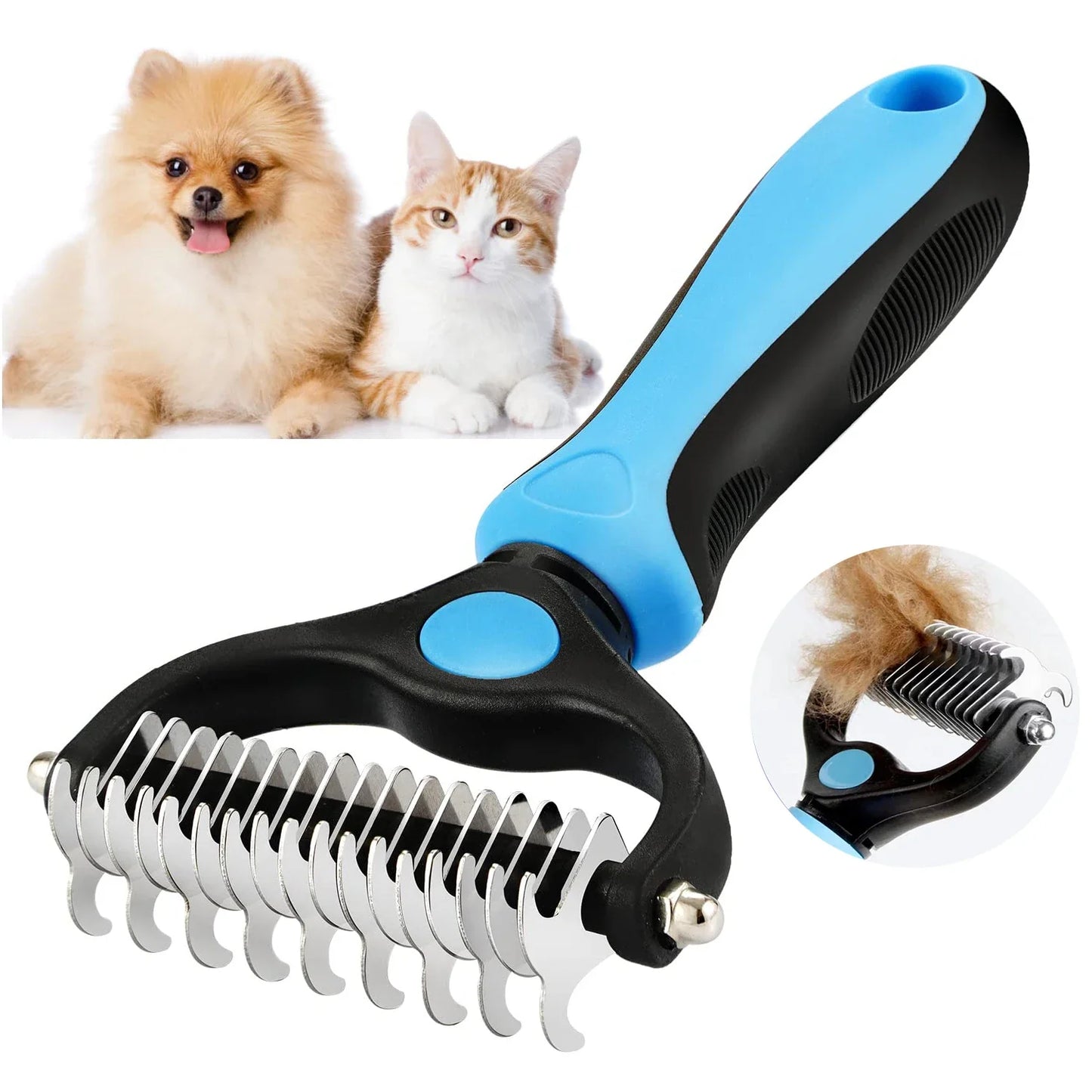 Fur-Free Pet Grooming Brush