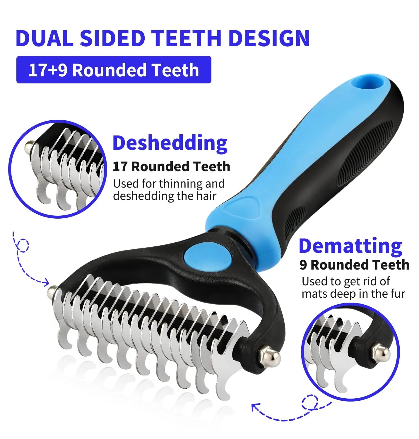 Fur-Free Pet Grooming Brush