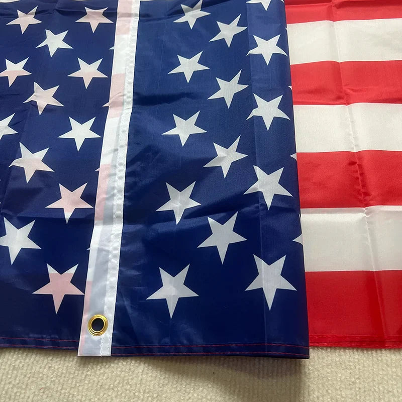 Proud American Flag Display