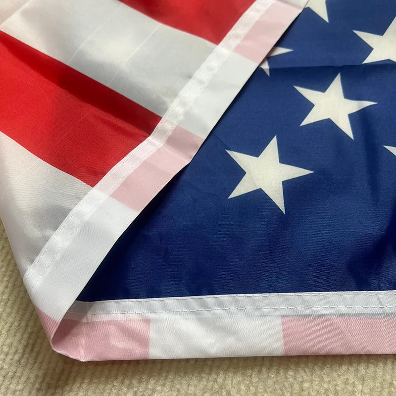 Proud American Flag Display