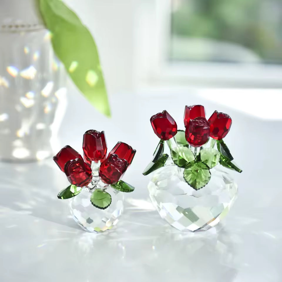 Eternal Crystal Rose Bouquet
