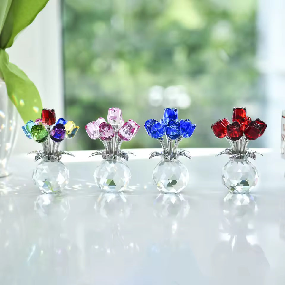 Eternal Crystal Rose Bouquet